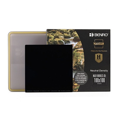 Светофильтр Benro Master Harden Series ND1000 (3.0) Square Filter 100х100, нейтральный