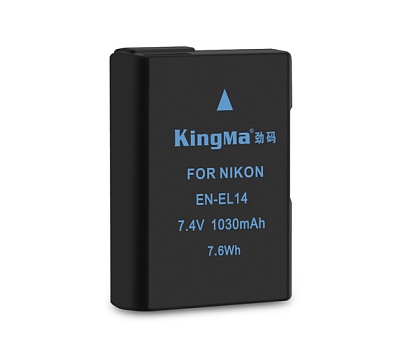 Аккумулятор Kingma EN-EL14 (1030mAh) с защитным кейсом