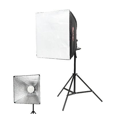 Комплект студийного оборудования Falcon Eyes KeyLight 145 SB5050 KIT, cветодиодный, (Е27, 1*45Вт)