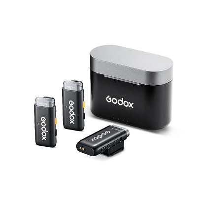 Микрофон Godox WEC-S Kit2 петличный всенаправленный 3.5mm