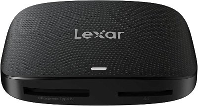 Картридер Lexar Professional CFexpress Type B/SD UHS-II (LRW520U-RNBNG) USB 3.2