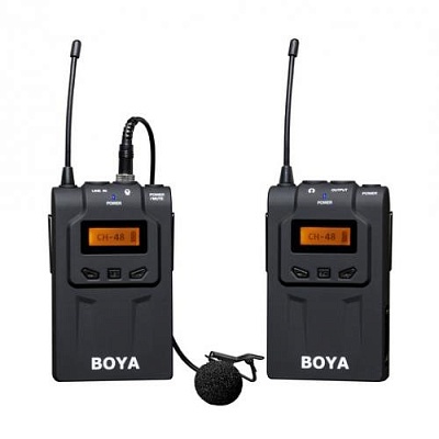 Микрофон Boya BY-WM6, беспроводной, всенаправленный, 3.5mm
