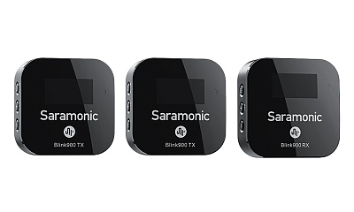 Микрофон Saramonic Blink900 B2R (TX+TX+RX) беспроводной всенаправленный 3.5mm