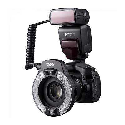Вспышка Yongnuo YN-14EX II TTL, для Canon, кольцевая для макросъемки