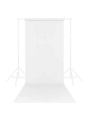 Фон бумажный Raylab 008 1.35х10м Arctic White Белый