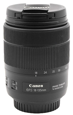 Объектив комиссионный Canon EF-S 18-135mm f/3.5-5.6 IS USM (б/у, гарантия 14 дней, S/N 7432008406)