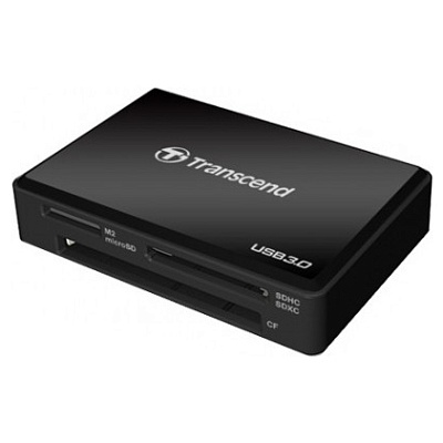 Картридер внешний Transcend TS-RDF8K, All in 1 Multi, USB 3.0 