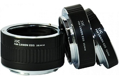 Макрокольца JJC AET-CS(II) 12mm, 20mm, 36mm для Canon EF/EF-S