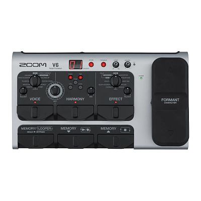 Вокальный процессор эффектов c педалью Zoom V6-SP