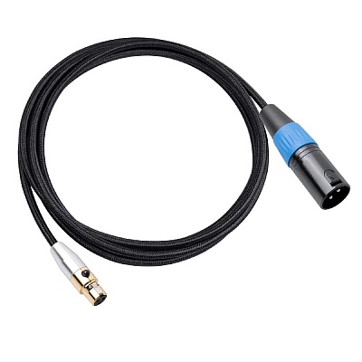 Кабель GS-PRO XLR (f) - mini XLR (m) 2м