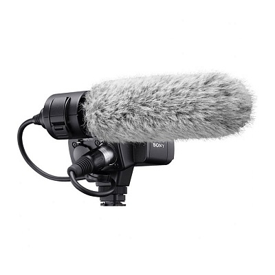 Микрофон Sony XLR-K2M, накамерный, направленный, XLR