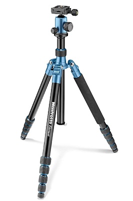 Штатив Manfrotto MKELES5BL-BH Element Traveller (143см/4кг/1115г), синий