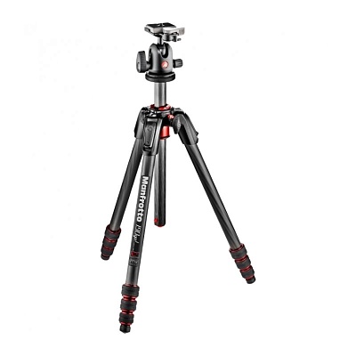 Штатив Manfrotto MK190GOC4TB-BH(157см/6кг/1800г), carbon 