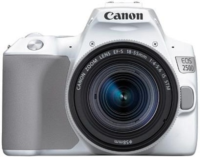 Фотоаппарат зеркальный Canon EOS 250D Kit EF-S 18-55mm f/4-5.6 IS STM White