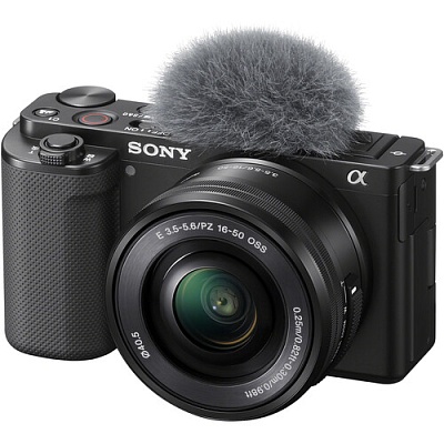 Фотоаппарат беззеркальный Sony ZV-E10 Kit 16-50mm f/3.5-5.6 Black