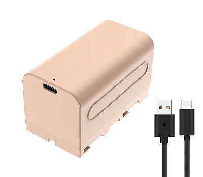 Аккумулятор KingMa NP-F750 (5200mAh) Type-C
