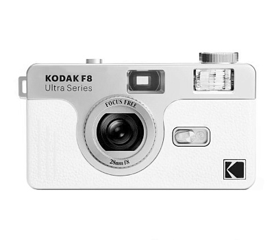 Многоразовый пленочный фотоаппарат Kodak Ultra F8 Film Camera White
