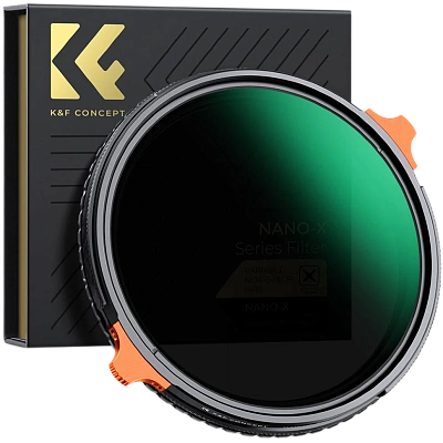 Светофильтр K&F Concept Variable ND4-ND64 82mm нейтральный