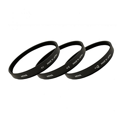 Комплект светофильтров Hoya Close-Up Set (+1+2+4) 67mm, макролинза
