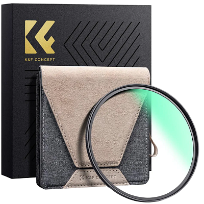Светофильтр K&F Concept Nano-X Pro MRC UV 62mm ультрафиолетовый