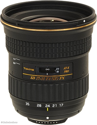 Объектив Tokina 17-35mm f/4 Pro Nikon F