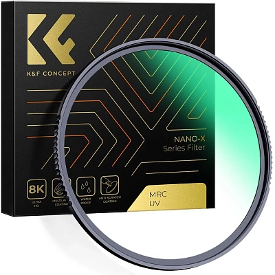 Светофильтр K&F Concept Nano-X MRC UV Ultra-low Reflection 58mm ультрафиолетовый
