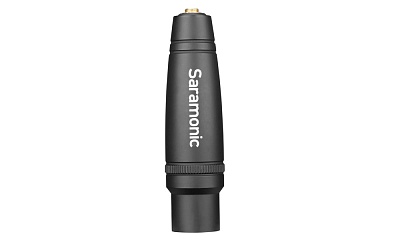 Переходник Saramonic C-XLR с 3,5mm TRS "мама" на XLR "папа"
