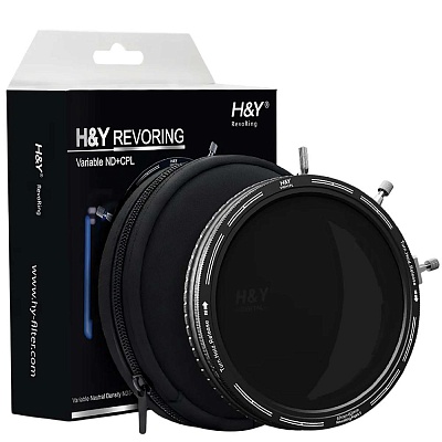 Светофильтр H&Y RevoRing Mark II ND3-1000+CPL 67-82mm