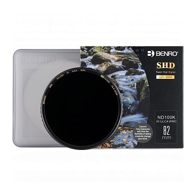 Светофильтр Benro SHD ND100K IR ULCA WMC 82mm, нейтральный
