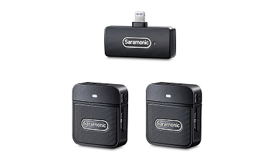 Микрофон Saramonic Blink100 B4 (TX+TX+RXDi), беспроводной, всенаправленный, Lightning