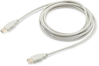 Кабель USB  Am - Af, ver.2.0 удлинительный 3.0m