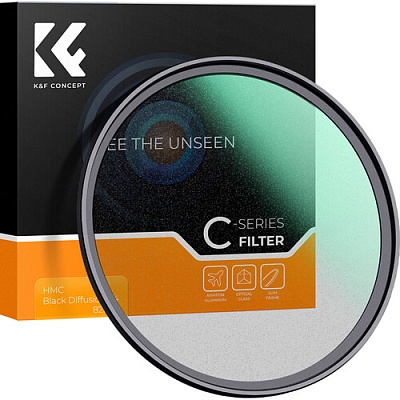 Светофильтр K&F Concept C-Series HMC Black Mist 1/4 55mm смягчающий