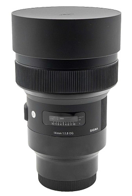 Объектив комиссионный Sigma 14mm f/1.8 DG HSM Art Sony E (б/у, гарантия 14 дн., S/N 53401543)