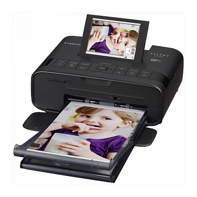 Фотопринтер Canon Selphy CP1300, черный (3 цвета, 10x15см, WiFi)