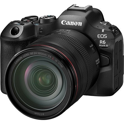 Фотоаппарат беззеркальный Canon EOS R6 Mark III Kit RF 24-105mm f/4L IS USM