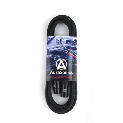 Кабель AuraSonics XMXF-2.5B XLR(F)-XLR(M) 2.5м