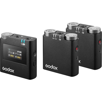 Микрофон Godox Virso M2 беспроводной всенаправленный 3.5mm