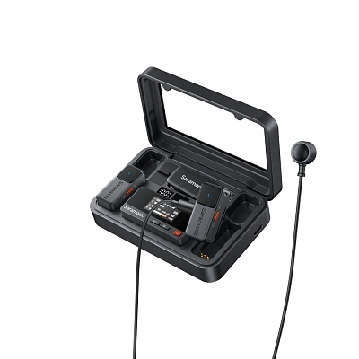 Микрофон Saramonic Air-02 (TX+TX+RX) беспроводной всенаправленный 3.5mm/USB-C