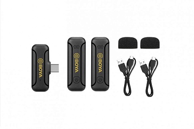 Микрофон Boya BY-WM3T2-U, беспроводной, всенаправленный, USB Type-C