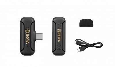 Микрофон Boya BY-WM3T1-U, беспроводной, всенаправленный, USB Type-C