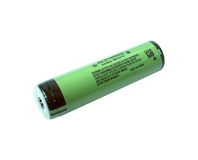 Аккумулятор Panasonic Li-ion 18650, 3.7В 3400мАч, защищенный