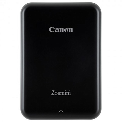 Набор фотопринтер Canon Zoemini Black & Slate Grey в комплекте с фотобумагой ZINK ZP-2030 и чехлом