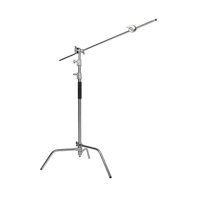 Стойка студийная GreenBean C-Stand 330/11 BRS (3300мм), с перекладиной