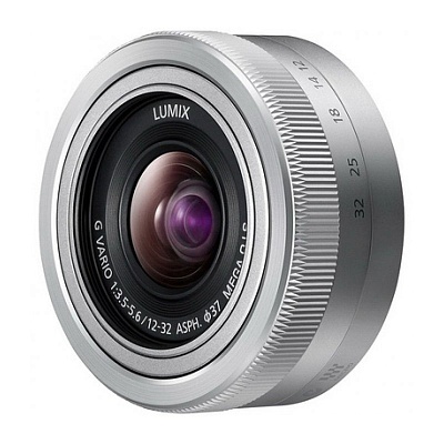 Объектив Panasonic Lumix G 12-32mm f/3.5-5.6 Aspherical O.I.S. (H-FS12032E-S) Silver, Micro 4/3