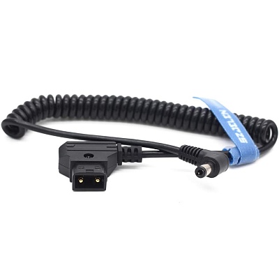 Кабель DigitalFoto AR45 D-Tap - DC 5.5/2.5mm Coiled 35-50см витой