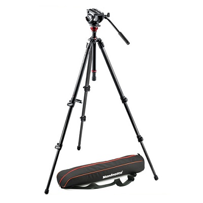Видеоштатив Manfrotto MVH500AH,755CX3 (173см/5кг/4200г)