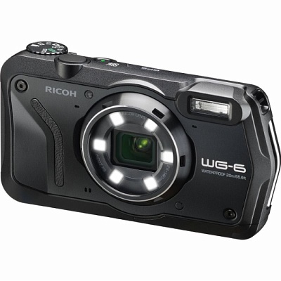 Фотоаппарат Ricoh WG-6 GPS Black (20/5x/4K)
