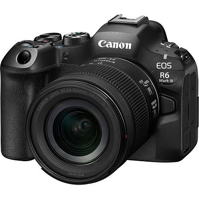 Фотоаппарат беззеркальный Canon EOS R6 Mark III Kit RF 24-105mm f/4-7.1 IS STM