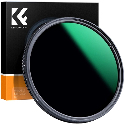 Светофильтр K&F Concept A-Series MC Variable ND8-2000 37mm нейтральный