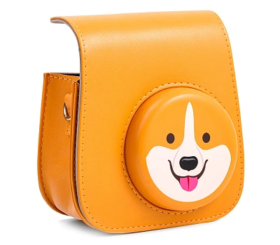 Чехол Caiul Brown Corgi для Instax Mini 11